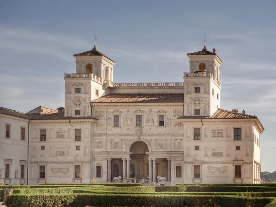 Villa Medici exterior in Rome