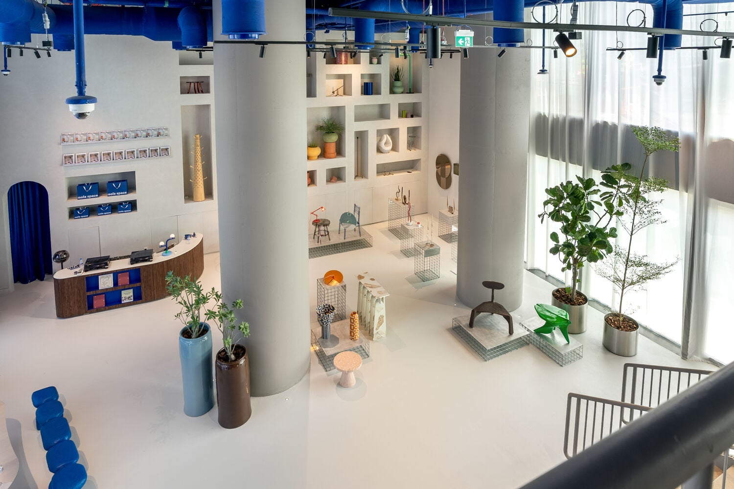 Isola Space interior from above