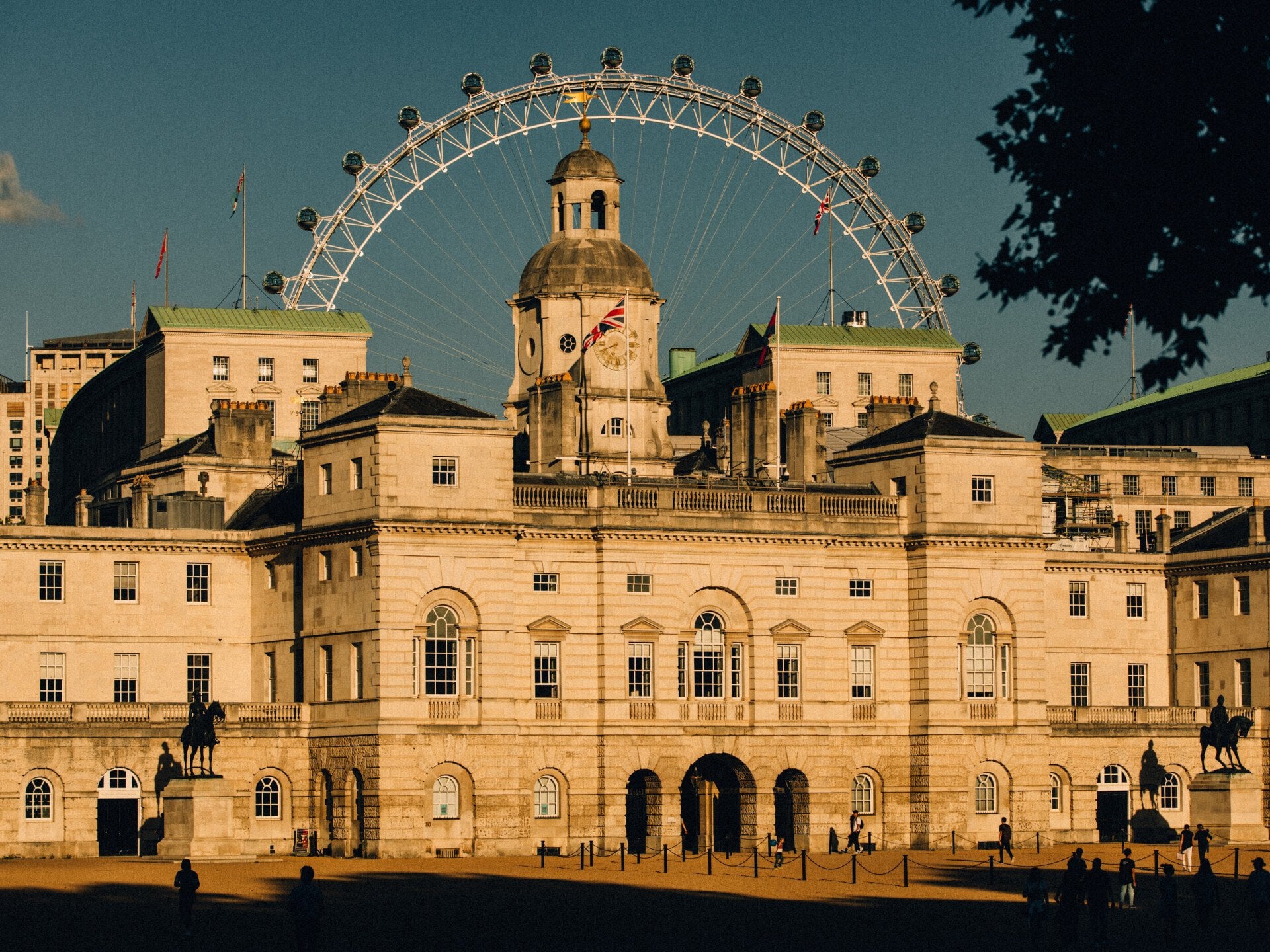 London-Horse Guards Parade-London Eye-St James's Park