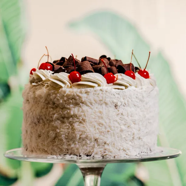 Cake from the Fountain Coffee Room at The Beverly Hills Hotel