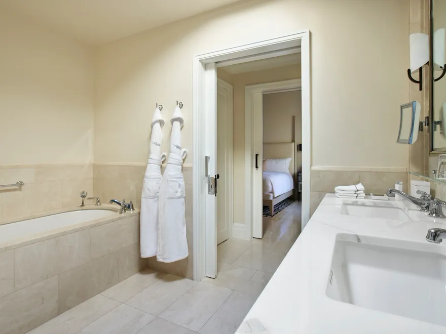Bathroom in Two Bedroom Bel-Air Suite