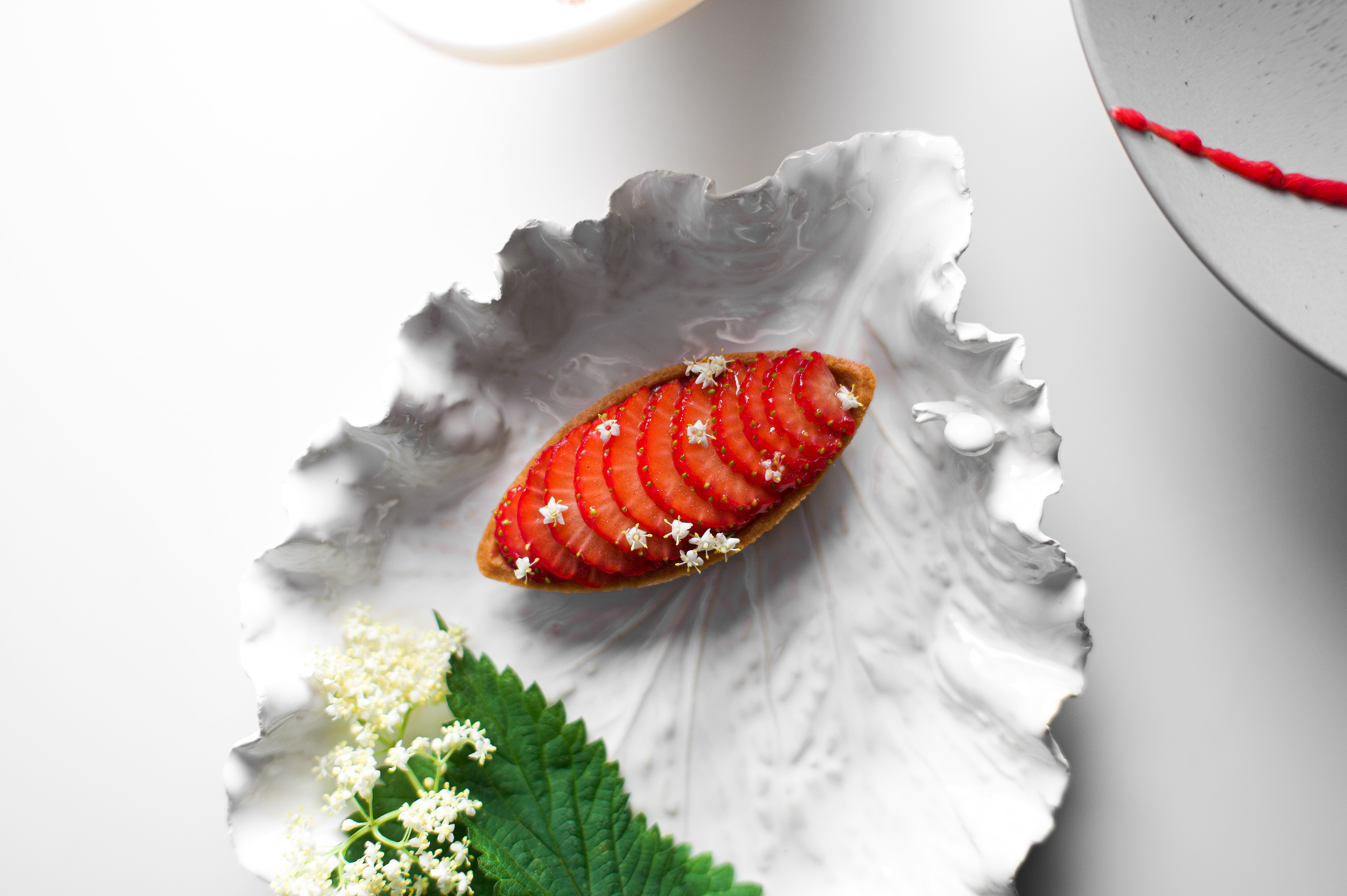 Strawberry Dessert from Alain Ducasse at The Dorchester