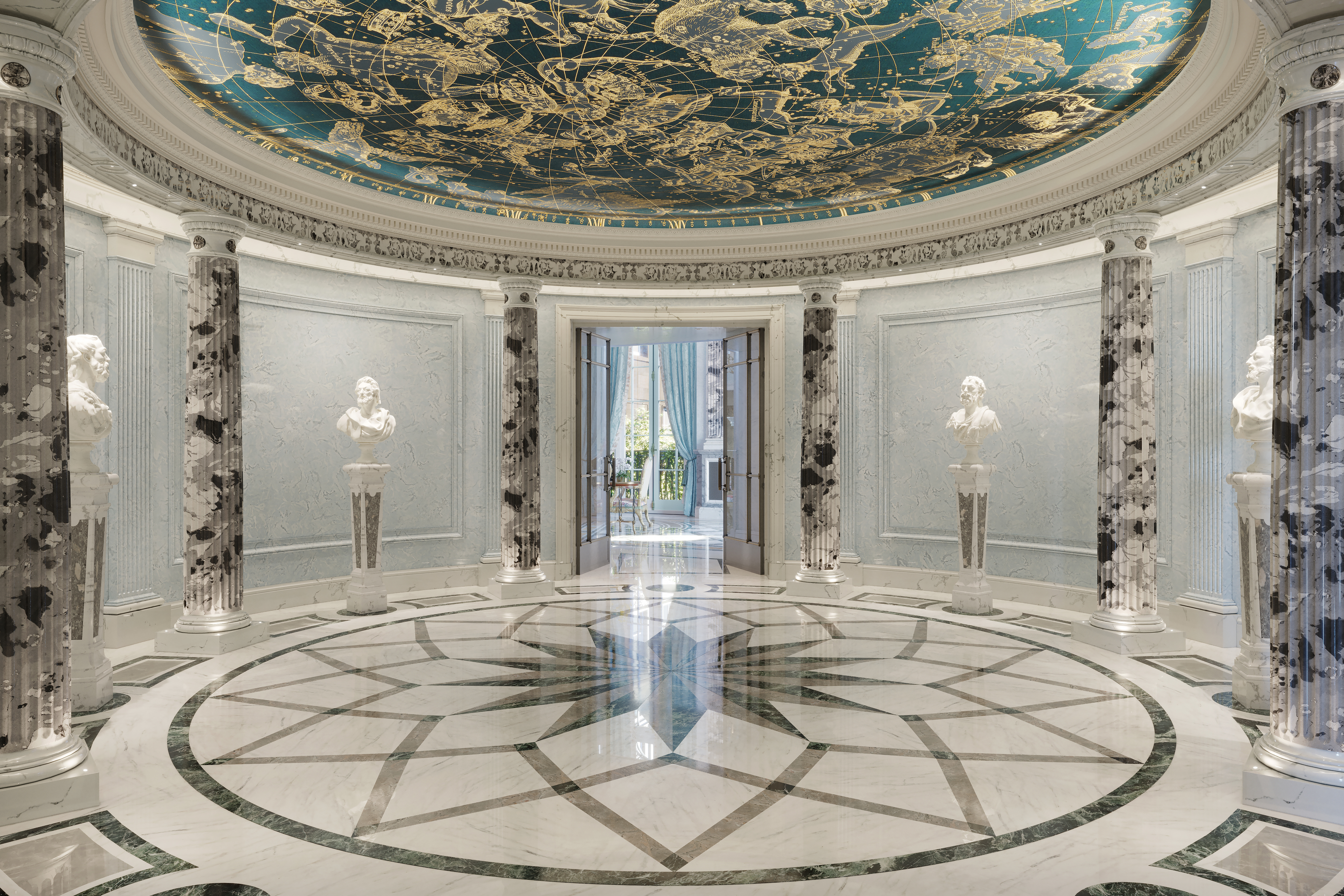 Interior of 1 Mayfair residences London
