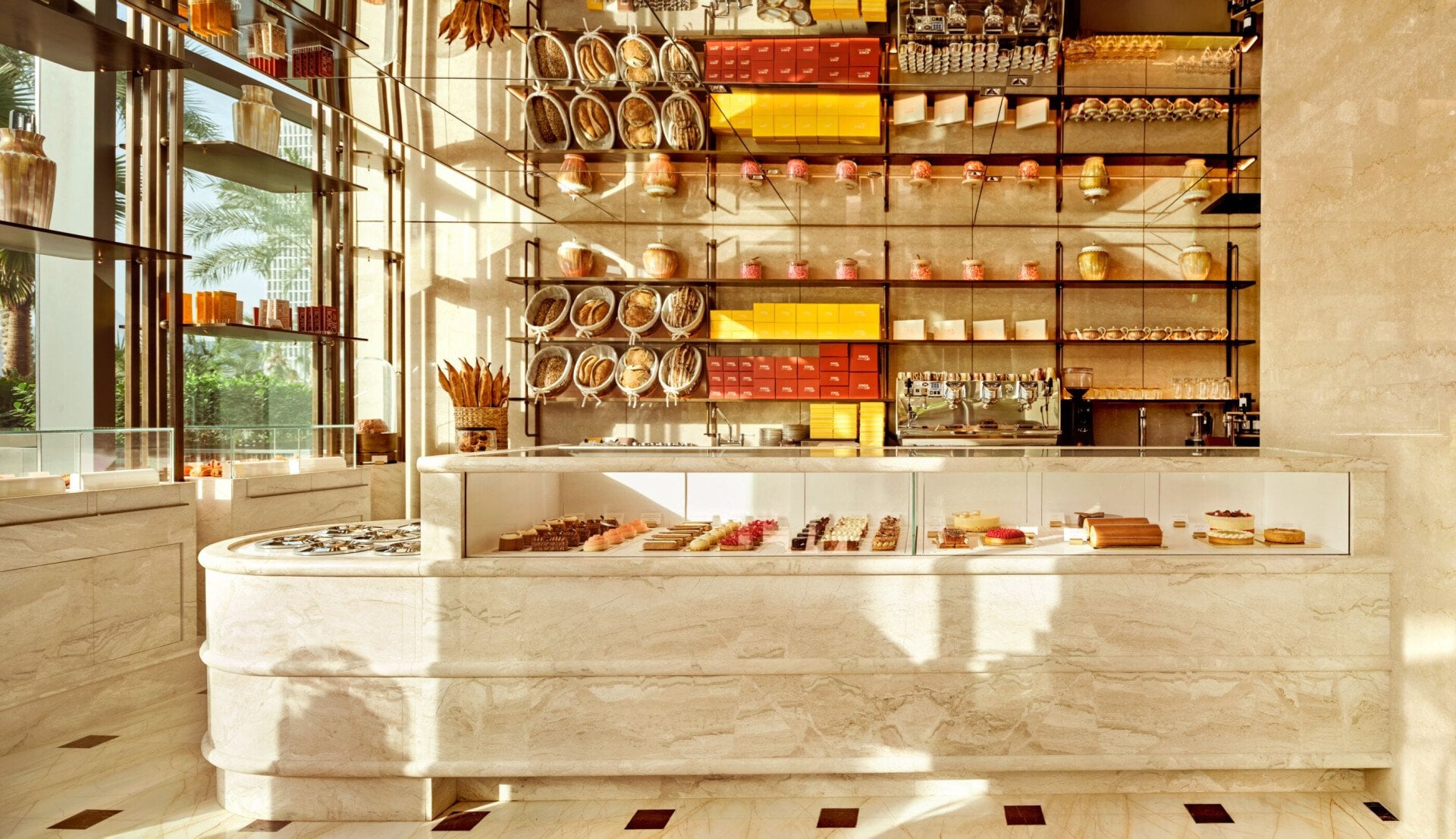 Pictures depict Bonbon Café Angelo Musa indoor and outdoor areas.