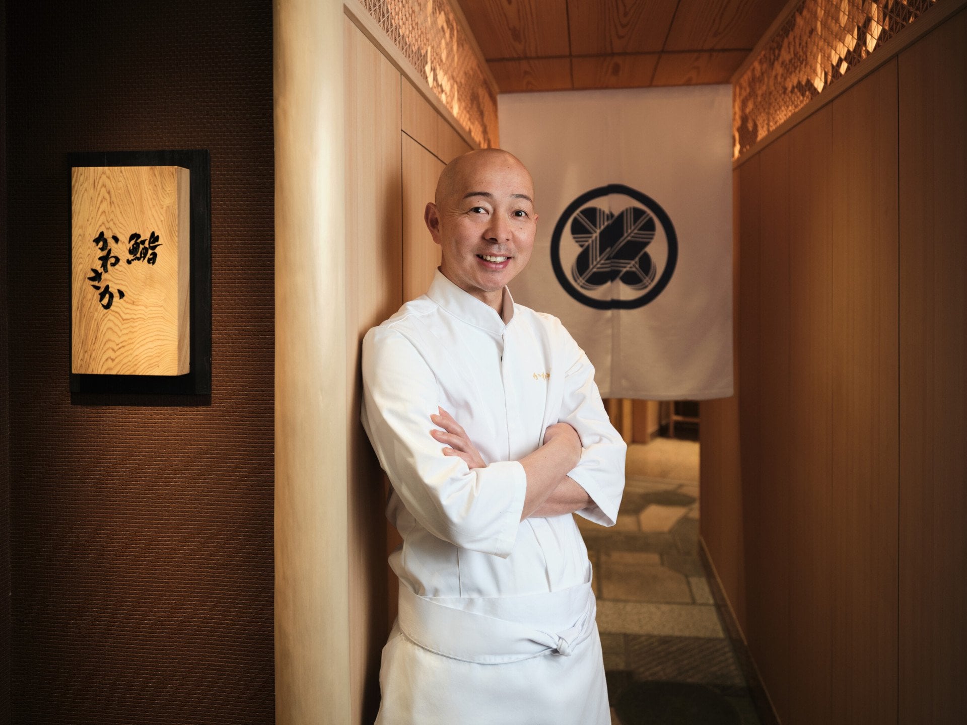 Team imagery at Sushi Kanesaka