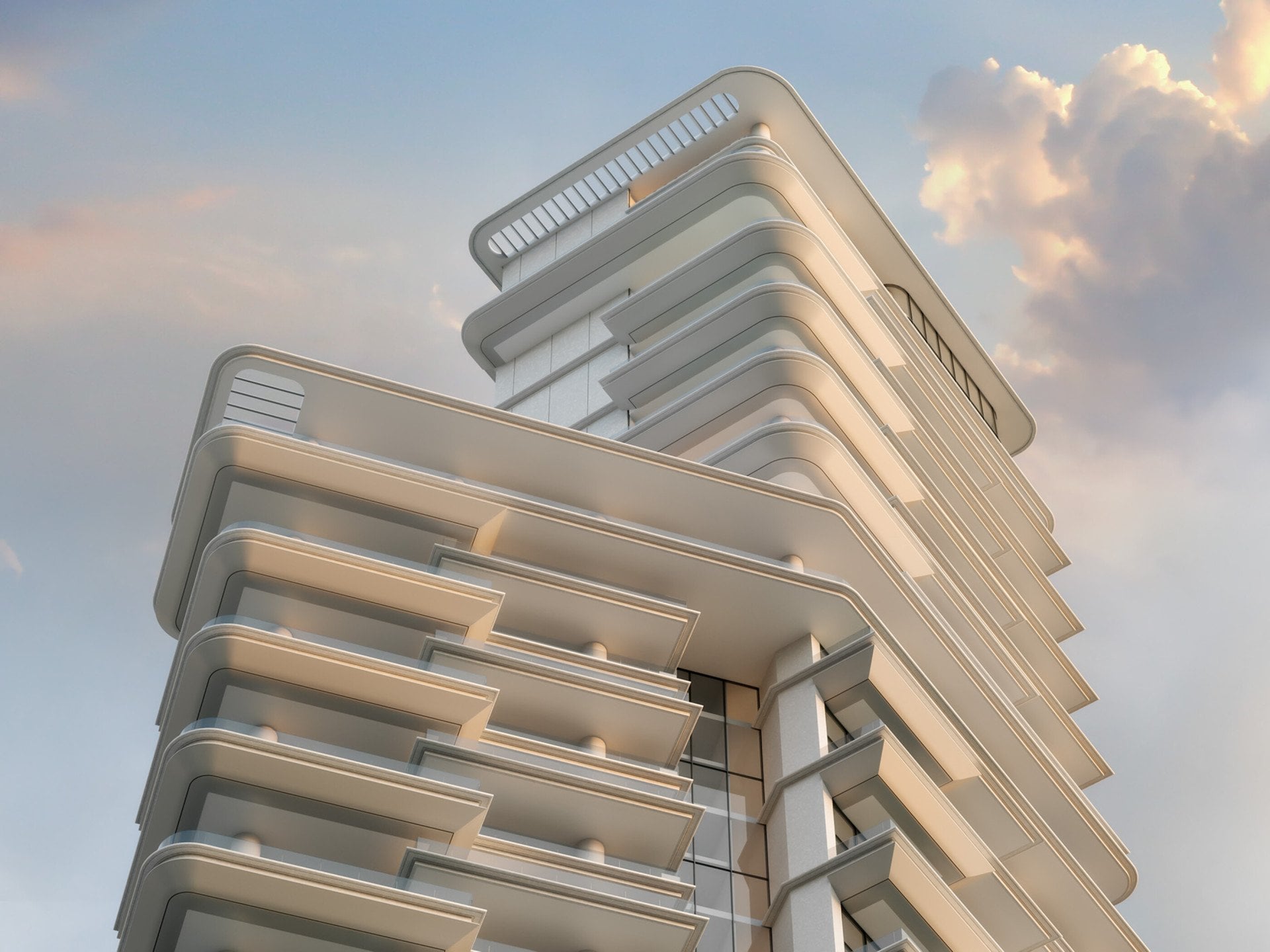 CGI's of Vela residences, Dubai