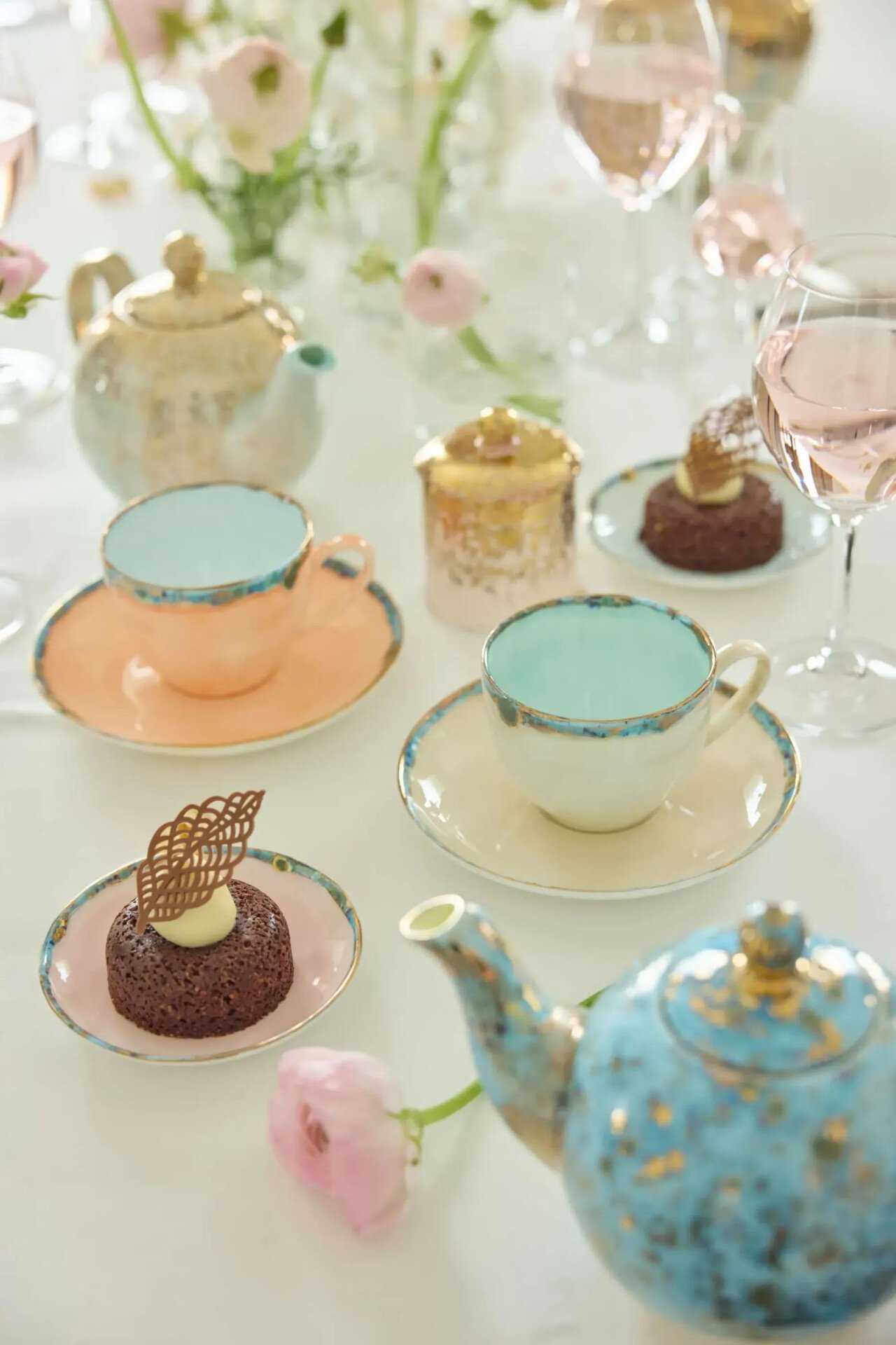 Tableware by Coralla Maiuri at Hotel Eden Rome
