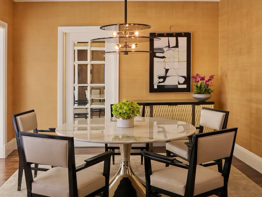 Bungalow 3A Dining Room at The Beverly Hills Hotel, Los Angeles