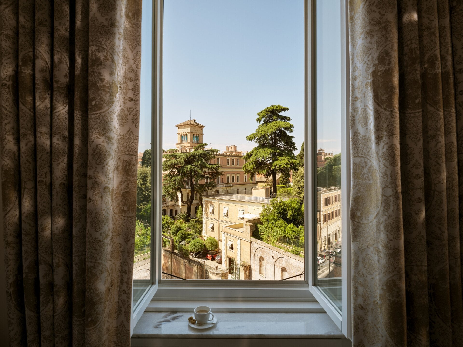 View on Villa Malta from Eden Suite 