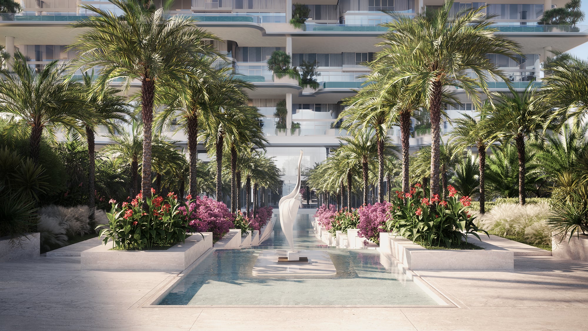 Exterior of ORLA Infinity, Dorchester Collection, Dubai